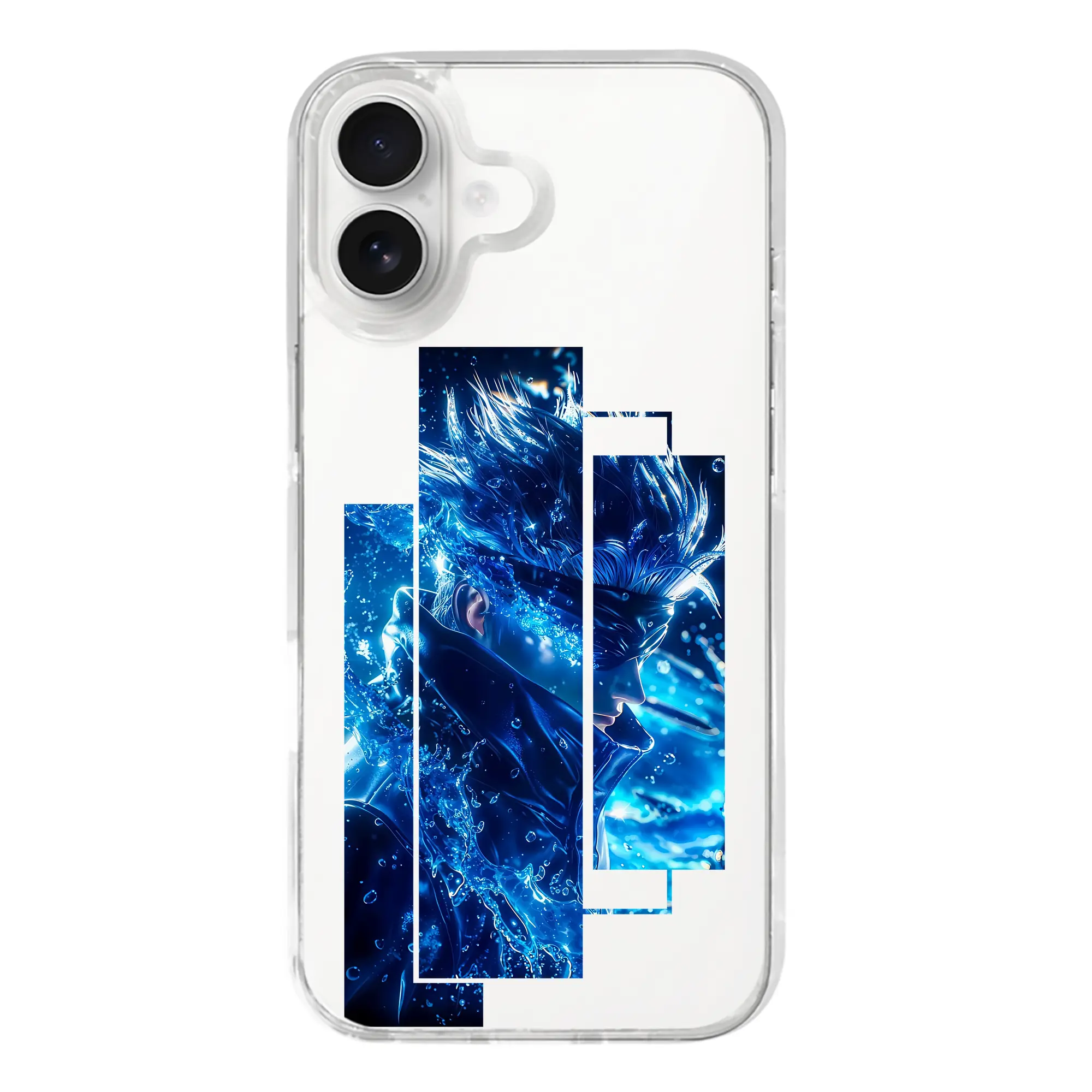 呪術廻戦 グッズ,五条 悟 - iPhone 17シリーズ 透明スマホケース – 薄型・耐衝撃・精密フィット保護カバー